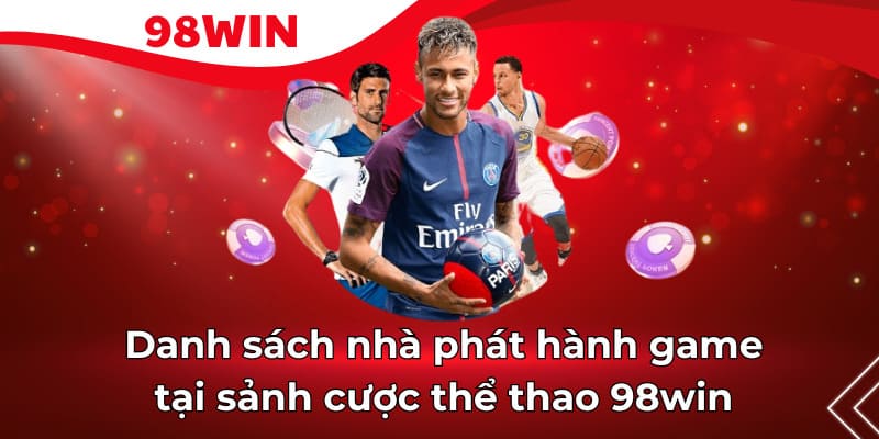 Danh sách nhà phát hành game tại 98Win 2024